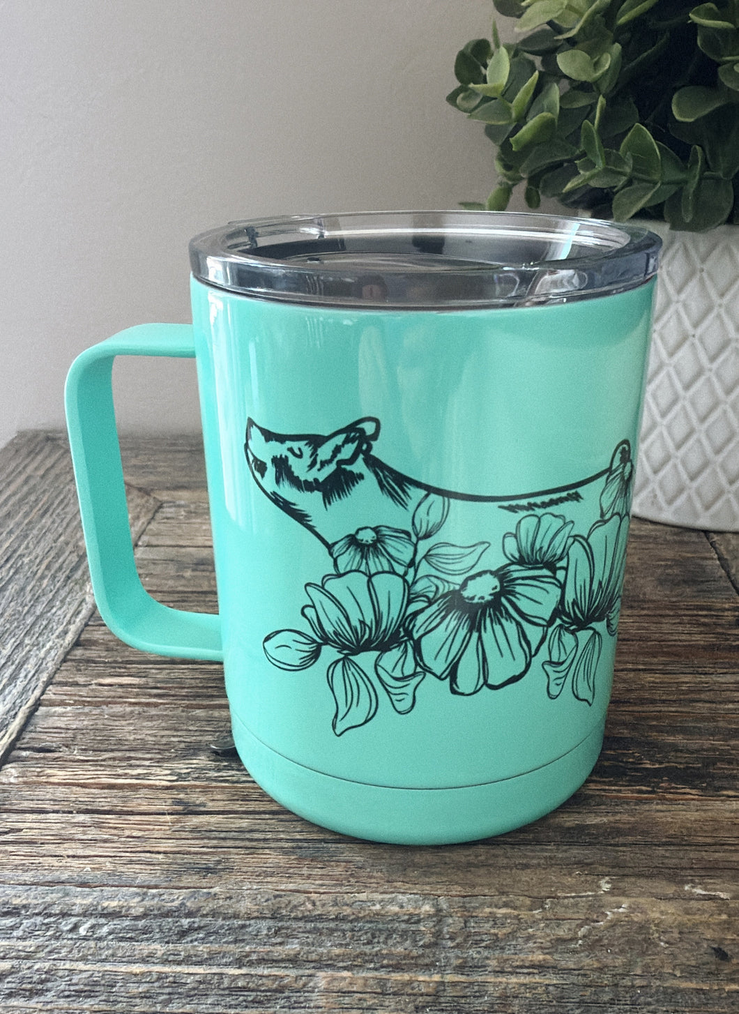 Spring Hog-teal -travel