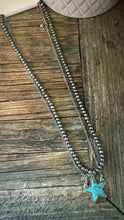 Load image into Gallery viewer, Navajo star pendant necklace (multiple colours)
