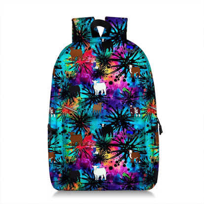 Tie dye all breeds  #2 backpack