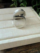Load image into Gallery viewer, “Lady Church” Handmade Sterling Silver violet Rose Adjustable Ring