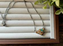 Load image into Gallery viewer, “Gammar” HANDMADE STERLING SILVER COW NECKLACE-Royston Turquoise