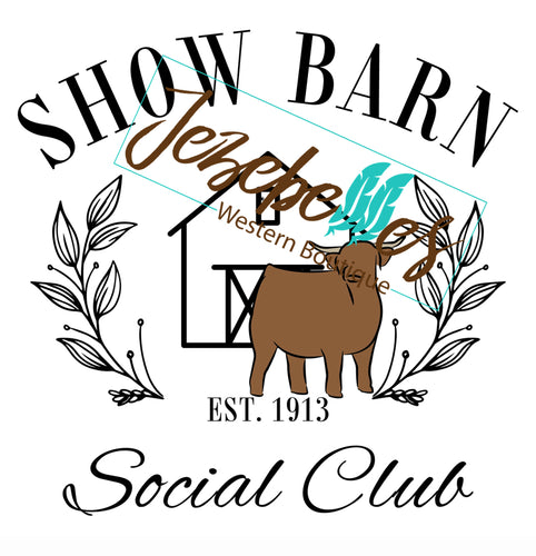 Show barn tumbler- highland