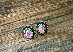 Oval rope-iridescent
