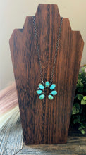 Load image into Gallery viewer, “Lady Jet” Handmade Sterling Silver Sonoran Gold Turquoise Naja Necklace