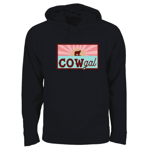 Cowgal hoodie (multiple colours)