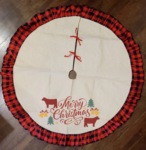 Christmas Designs (over 20 options)-Tree Skirt
