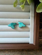 Load image into Gallery viewer, “Nancy” HANDMADE STERLING SILVER COW EARRINGS-Kingman