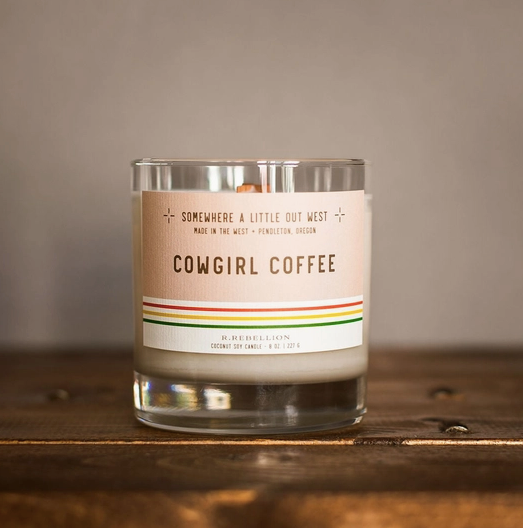 Cowgirl Coffee Candle