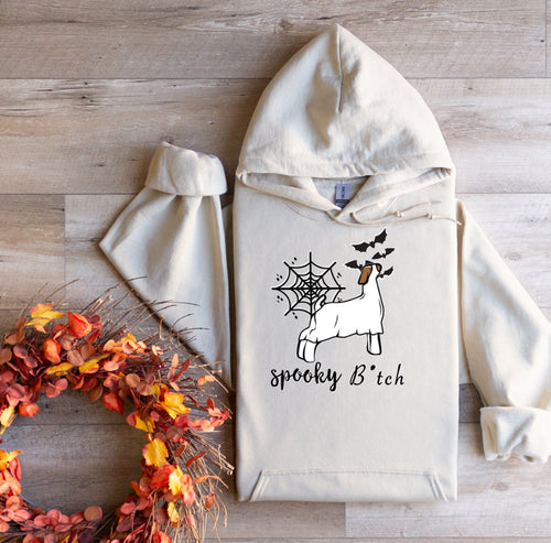 Spooky B*tch goat hoodie