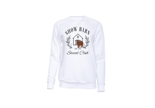 Show barn crewneck - red (multiple colours