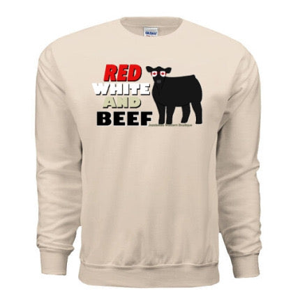 Canada black heifer  crewneck (multiple colours)