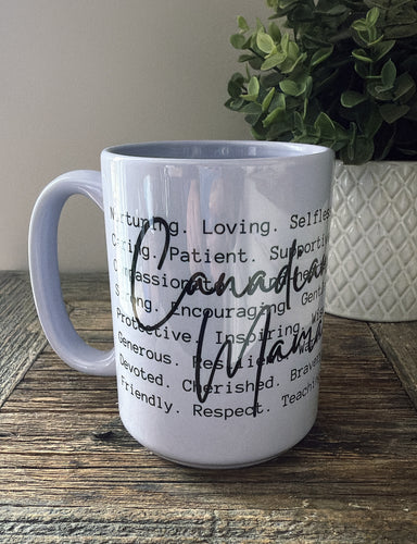 Canadian mama-purple -ceramic