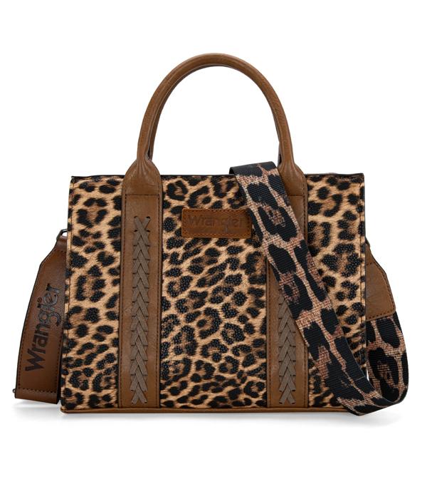 Wrangler leopard tote /crossbody