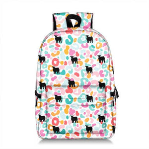 Leopard black heifer backpack