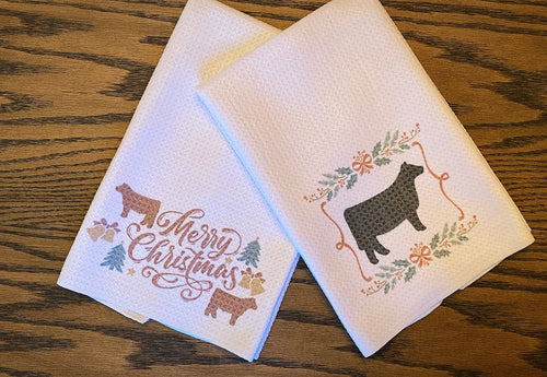 Christmas designs (over 20 options)-Tea Towels