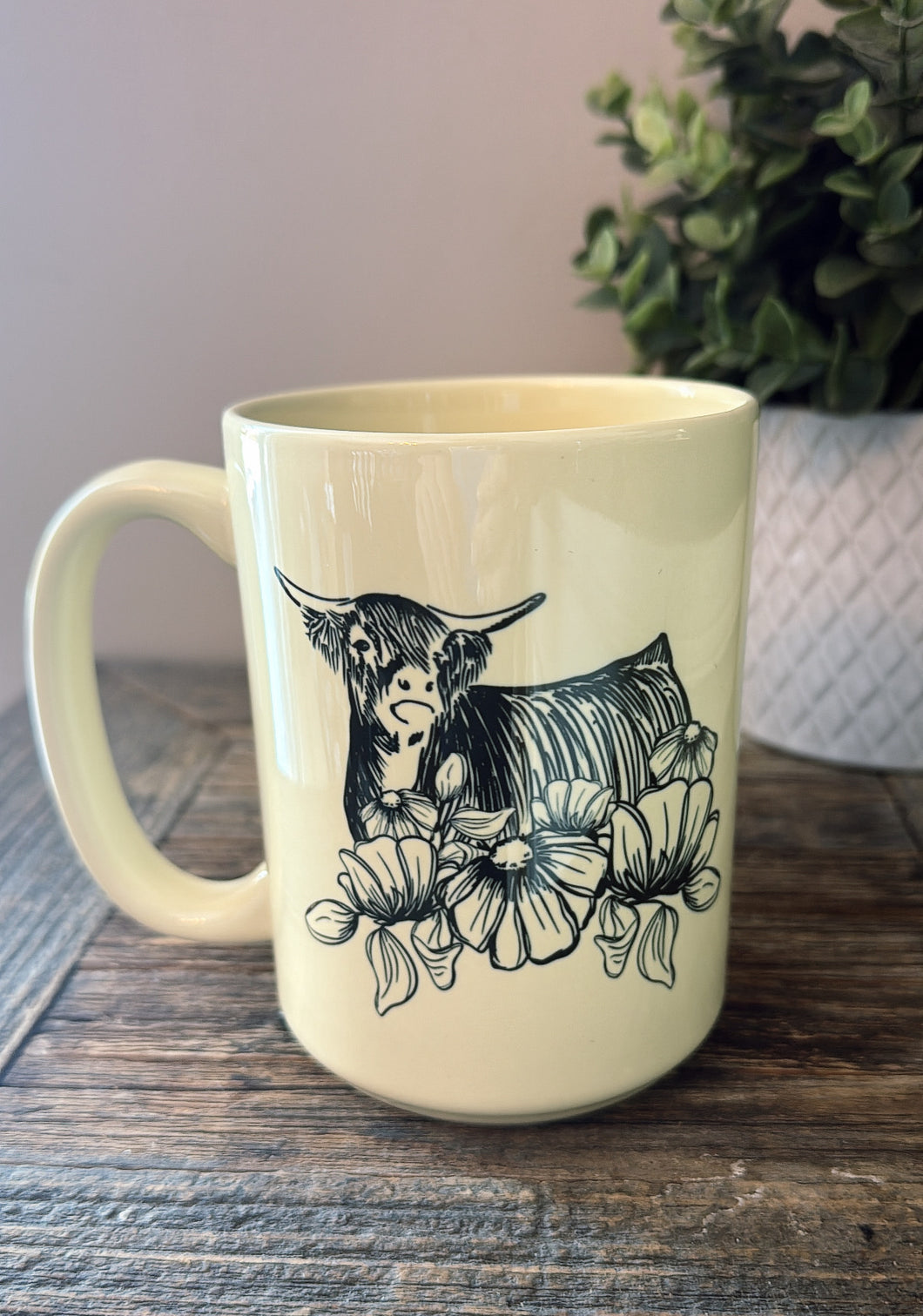 Spring highland -butter-ceramic