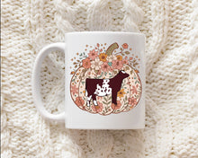 Load image into Gallery viewer, Pumpkin beef ( multiple breed options)ceramic mug
