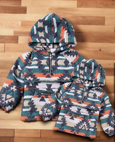 Jeann - childrens Aztec pullover