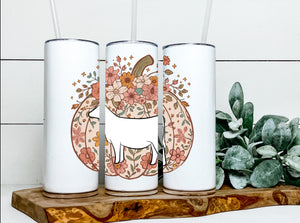Pumpkin beef 20 oz tumbler(multiple breed options)