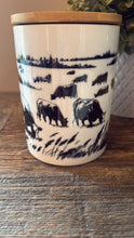 Load image into Gallery viewer, Grazing cows- medium -canister-blemished