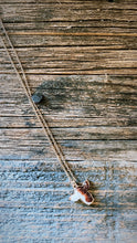 Load image into Gallery viewer, Druzy Cow pendant necklace -brown