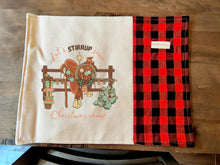 Load image into Gallery viewer, Christmas Designs (over 20 options)-placemats -Red Plaid