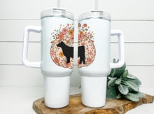 Load image into Gallery viewer, Pumpkin Beef  Handled tumbler 40z - ( multiple breed selections)