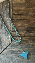 Load image into Gallery viewer, Layered heifer pendant necklace (multiple colours)