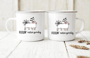 Feeling extra spooky mug - cow, lamb & horse