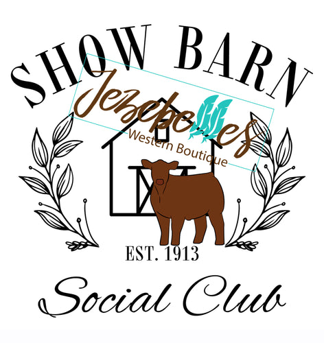 Show barn tumbler- red