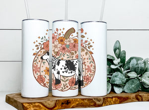 Pumpkin beef 20 oz tumbler(multiple breed options)