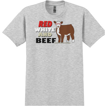 Canada hereford heifer T shirt (multiple colours)