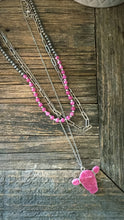 Load image into Gallery viewer, Layered heifer pendant necklace (multiple colours)