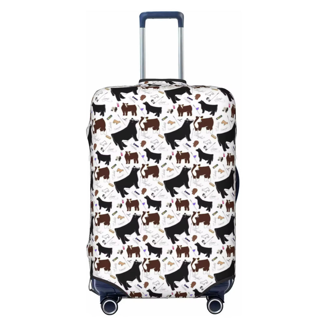 Steer print #1 Suitcase Cover - multiple sizes