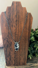 Load image into Gallery viewer, “Bardot” Native American Handmade Sterling Silver White Buffalo Necklace