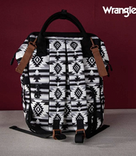 Load image into Gallery viewer, Wrangler Aztec multi function backpack-navy