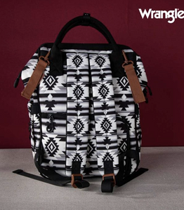 Wrangler Aztec multi function backpack-navy