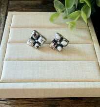 Load image into Gallery viewer, “Millie” HANDMADE STERLING SILVER WILDHORSE  POST STUDS EARRINGS