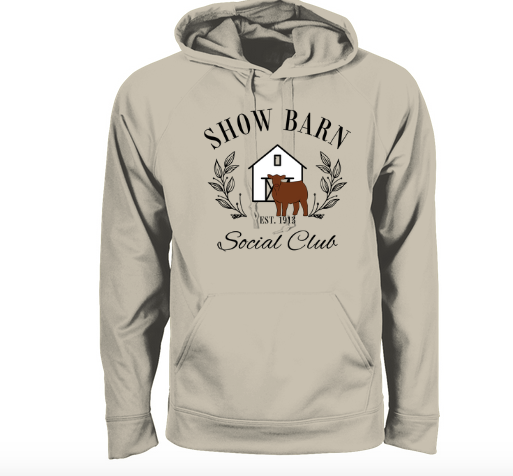 Show barn - hoodie -red(multiple colours)