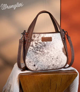 Wrangler cowhide crossbody