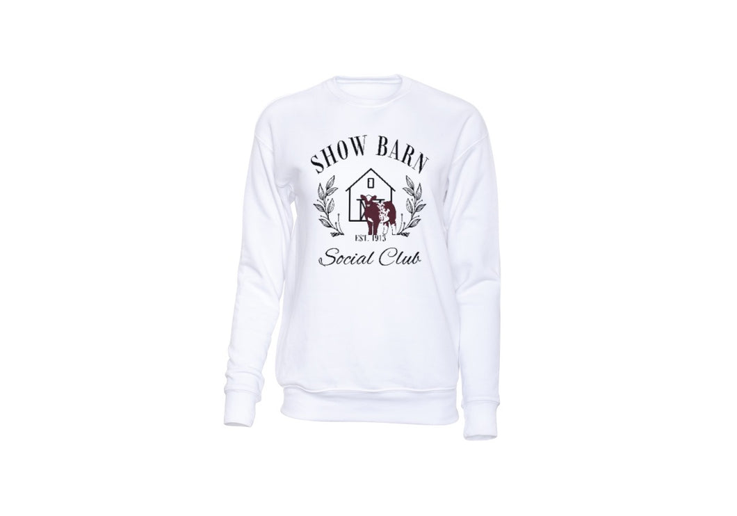 Show barn crewneck - shorthorn( multiple colours)