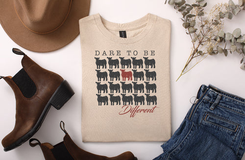 Dare- red -tshirt - multiple colours