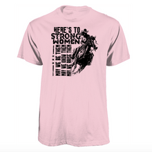 Load image into Gallery viewer, Strong women - horse option t shirt (multiple colours)