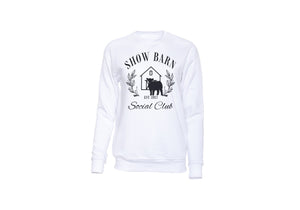 Show barn crewneck - black (multiple colours)