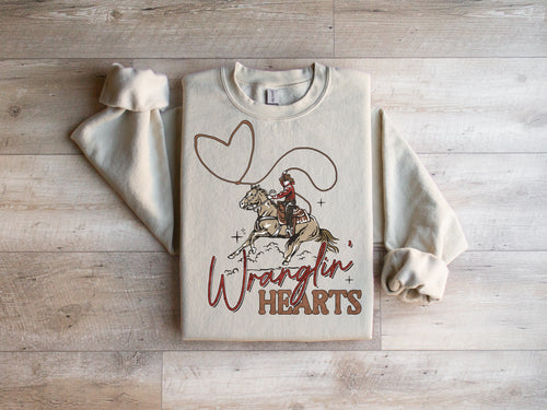 Wranglin’ hearts multiple colours