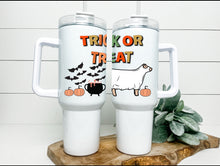 Load image into Gallery viewer, Trick of treat Handled tumbler 40z - ( beef, dairy, sheep)