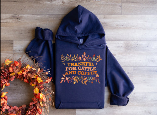 Cattle & coffee hoodie