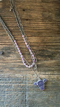 Load image into Gallery viewer, Layered heifer pendant necklace (multiple colours)