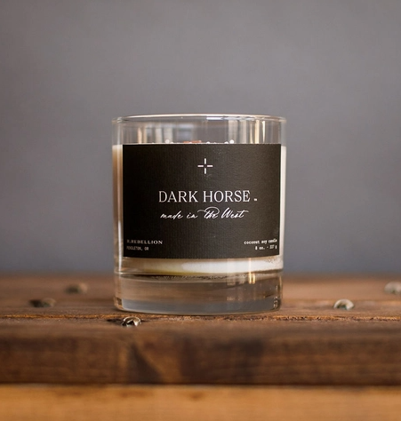 Dark Horse Candle