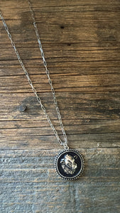 Bull head necklace